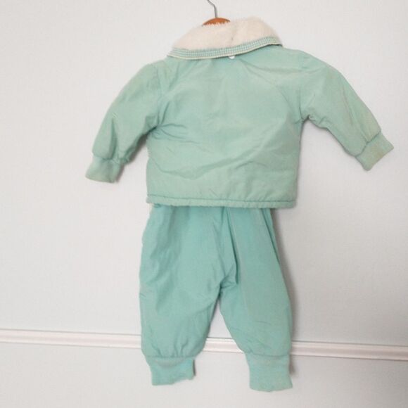 Vintage handmade baby Snowsuit 12mo - Picture 2 of 2